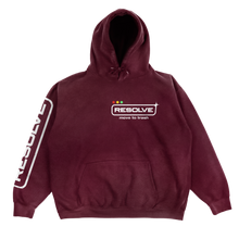 Load image into Gallery viewer, Move to Trash Burgundy Hoodie
