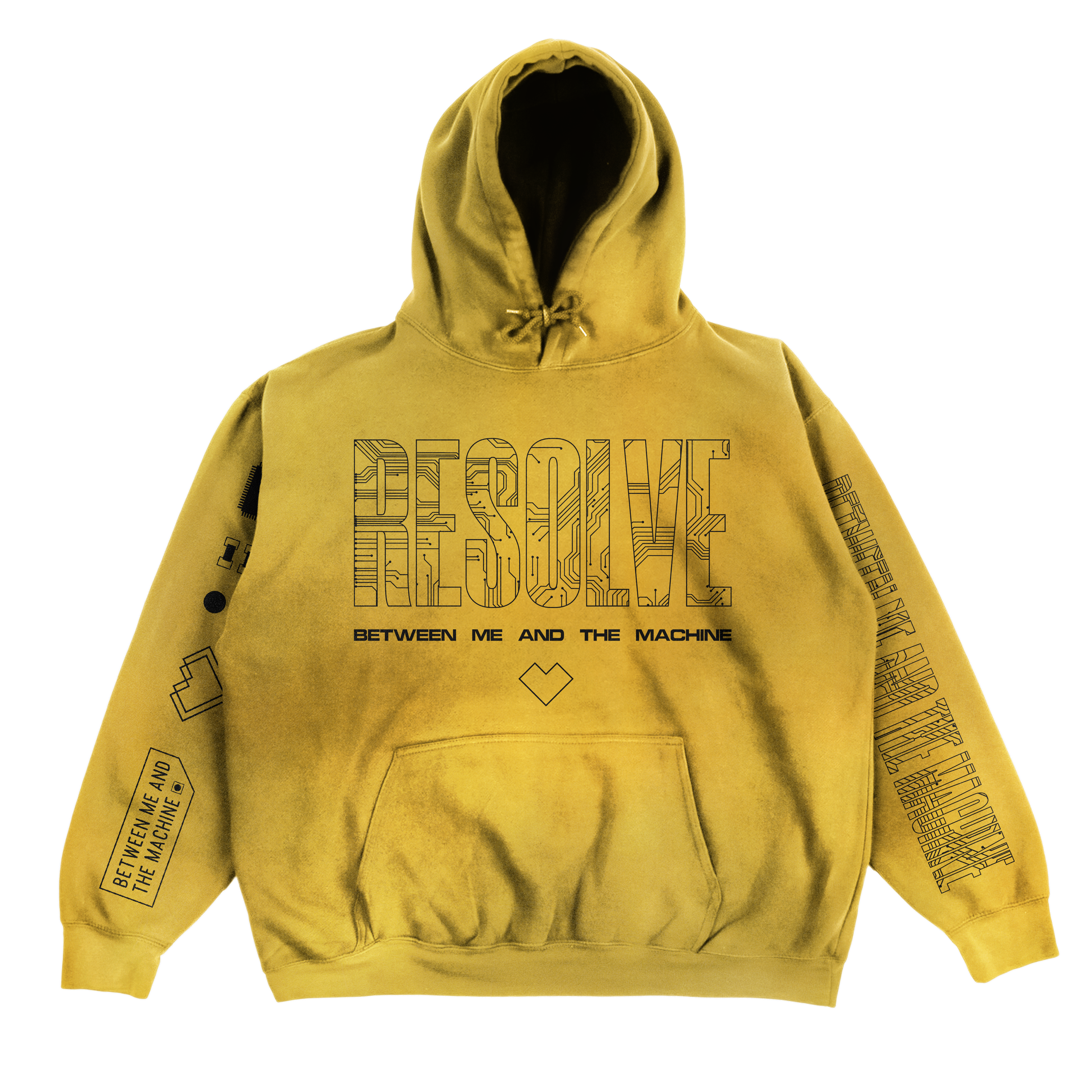 Yellow hoodie near me hot sale