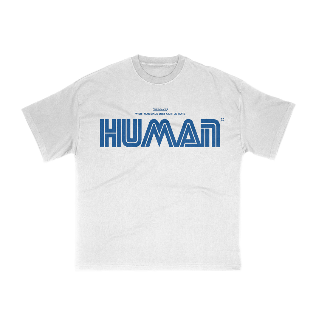 Human White Tee