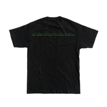 Load image into Gallery viewer, Embroidered Heart Black Tee
